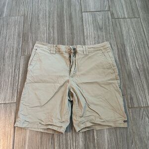 Khaki O’Neill  Flat Front Mens Shorts with Pockets